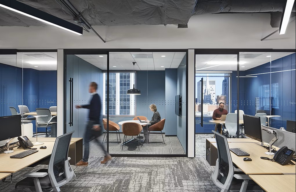 newly renovated architectural firm in Chicago