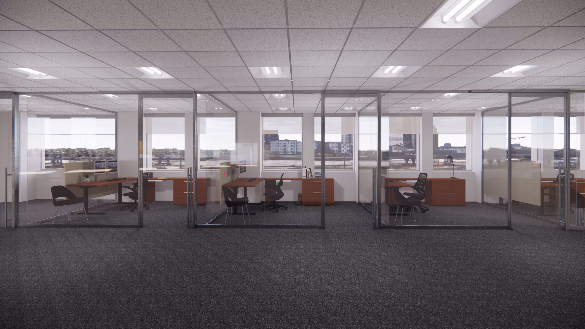 pandemic office setup by falkbuilt