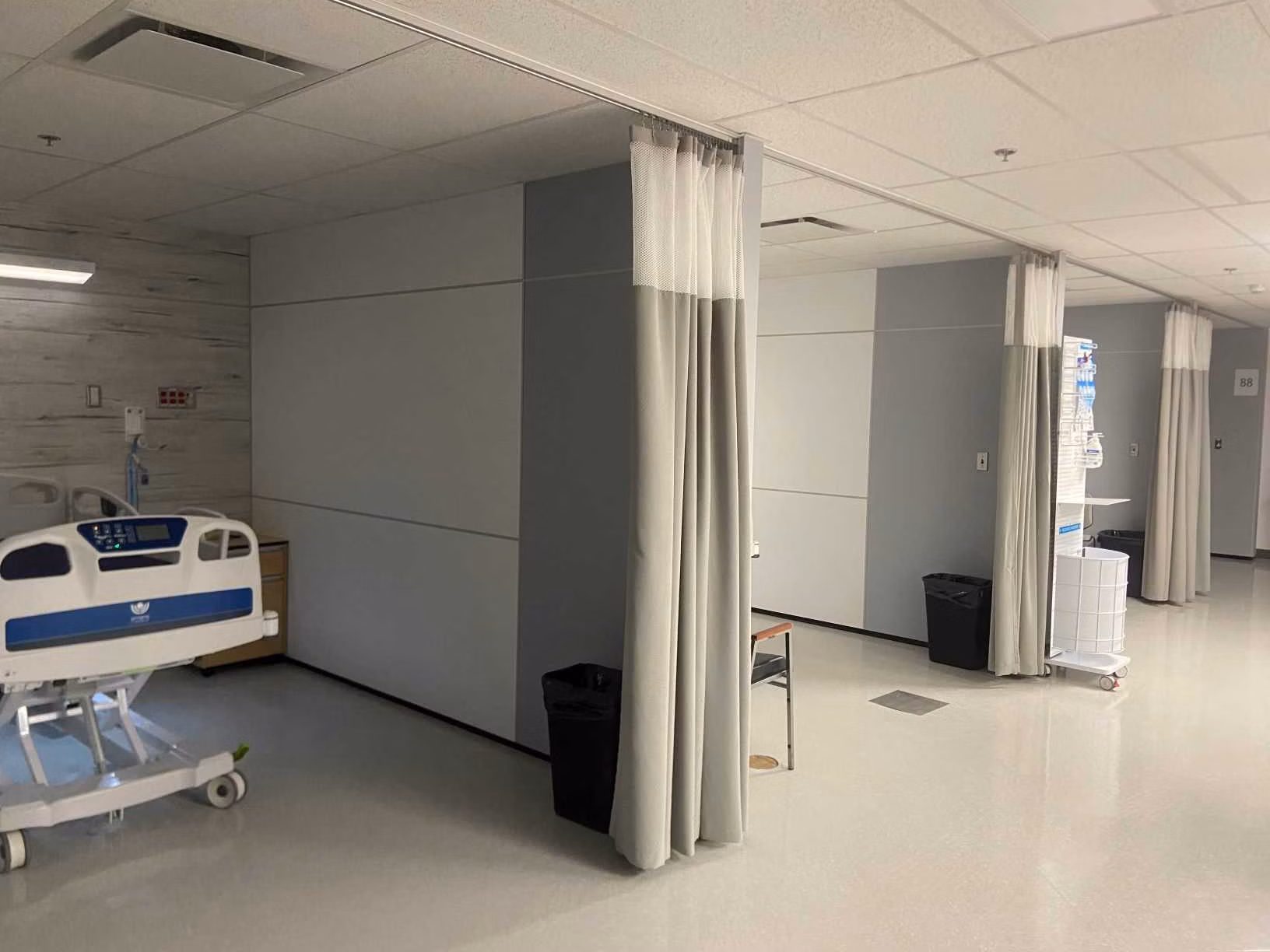 healthcare spaces installed in 7 days