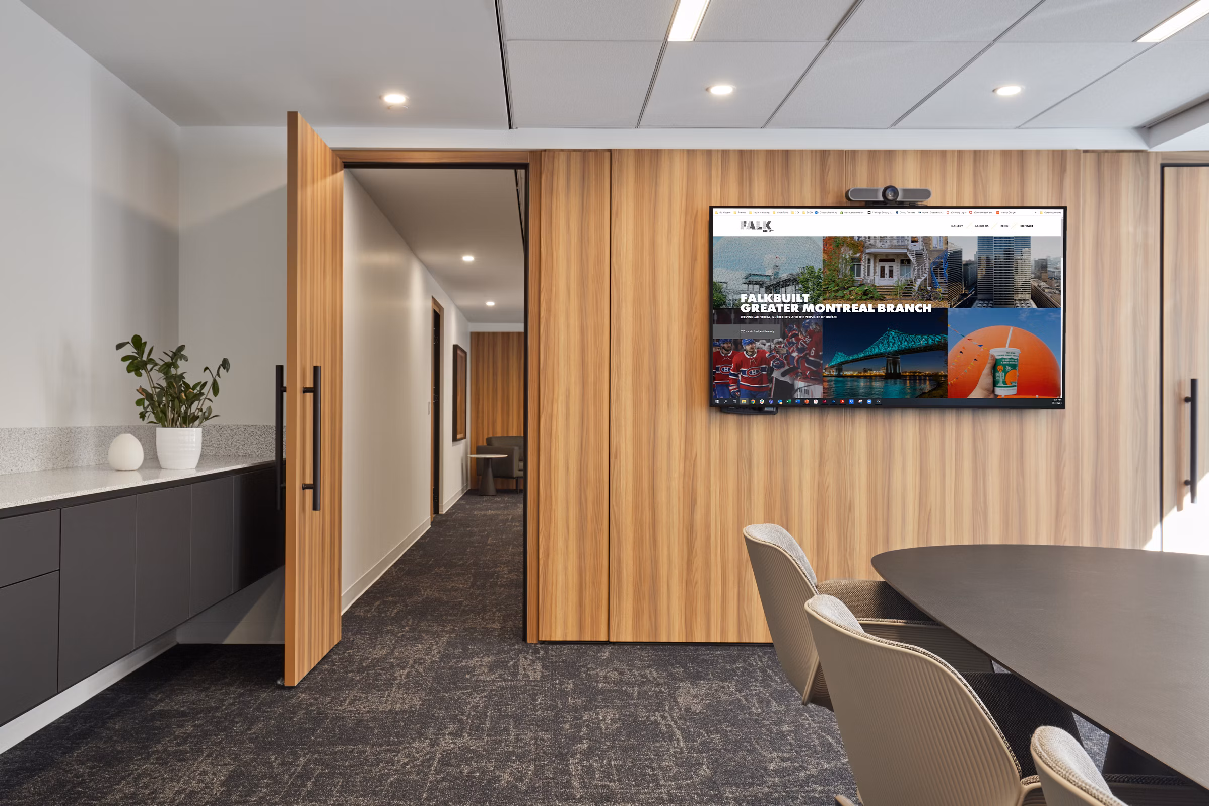 A project in Montreal manufactured and installed using digital components