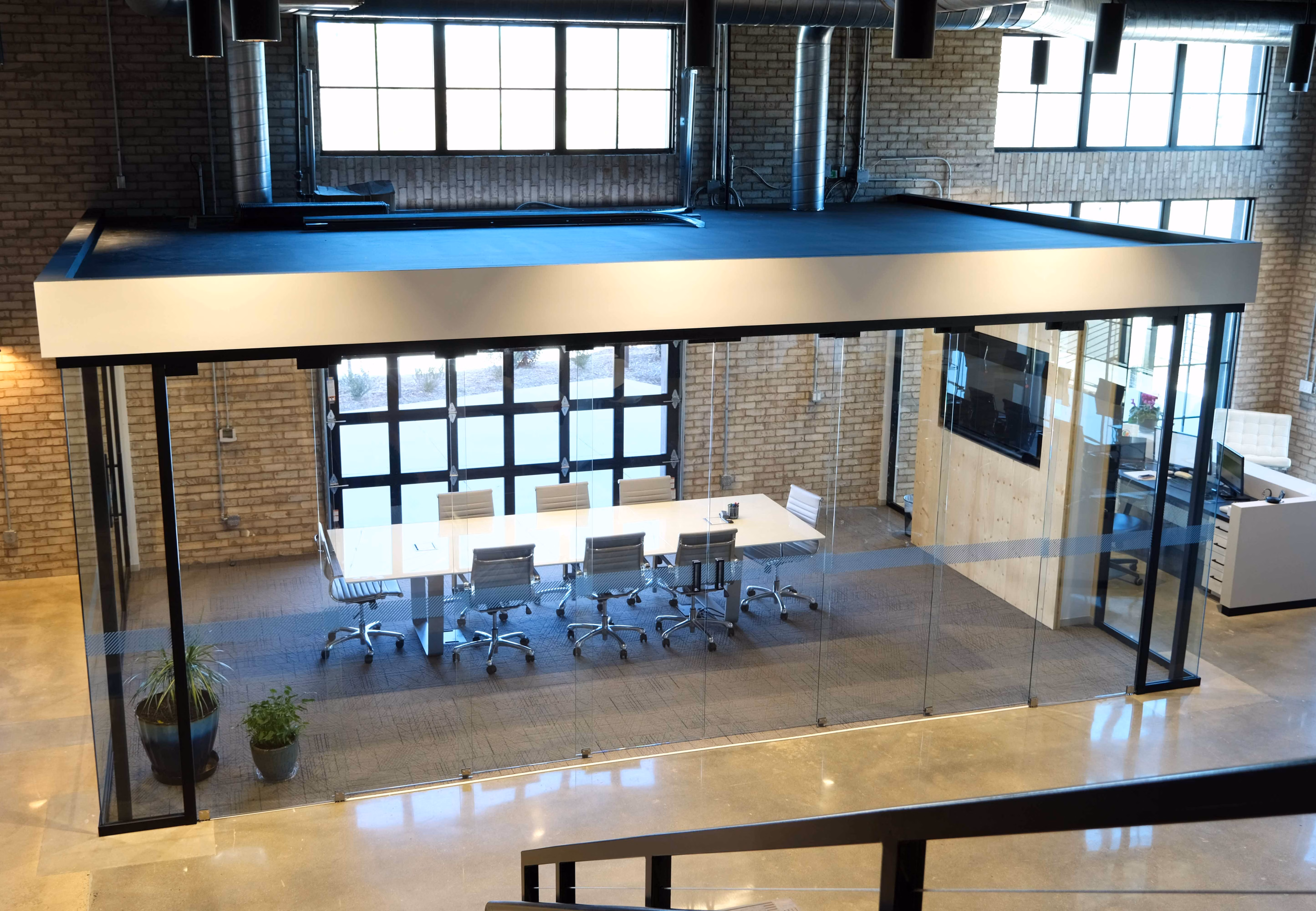 National construction company office space with offiste prefab solutions